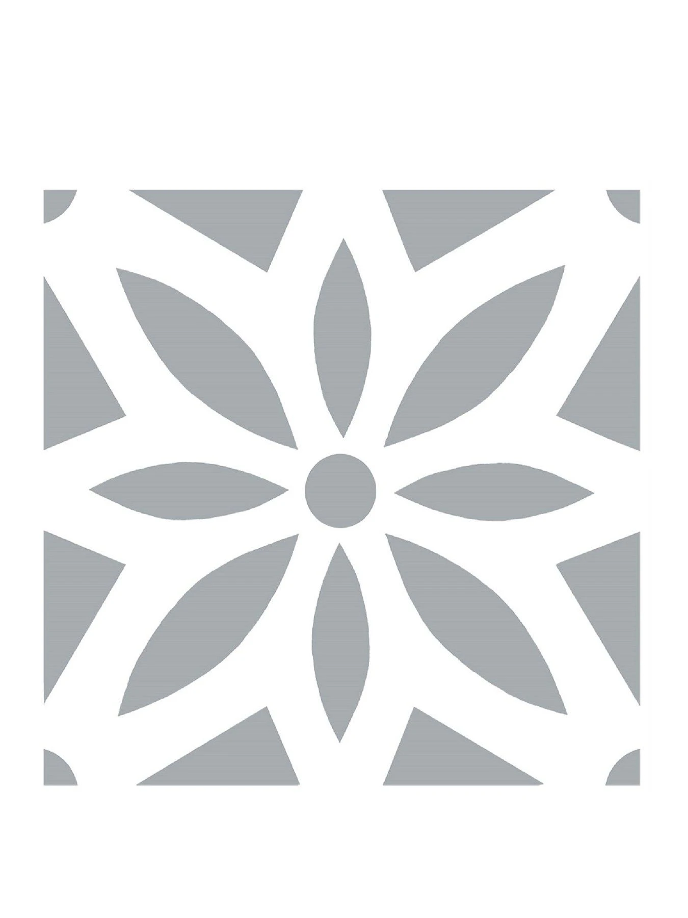 D-C-Fix Daisy Reusable Tile Stencil - 45 X 45 cm 1 D-C-Fix Daisy Reusable Tile Stencil - 45 X 45 cm