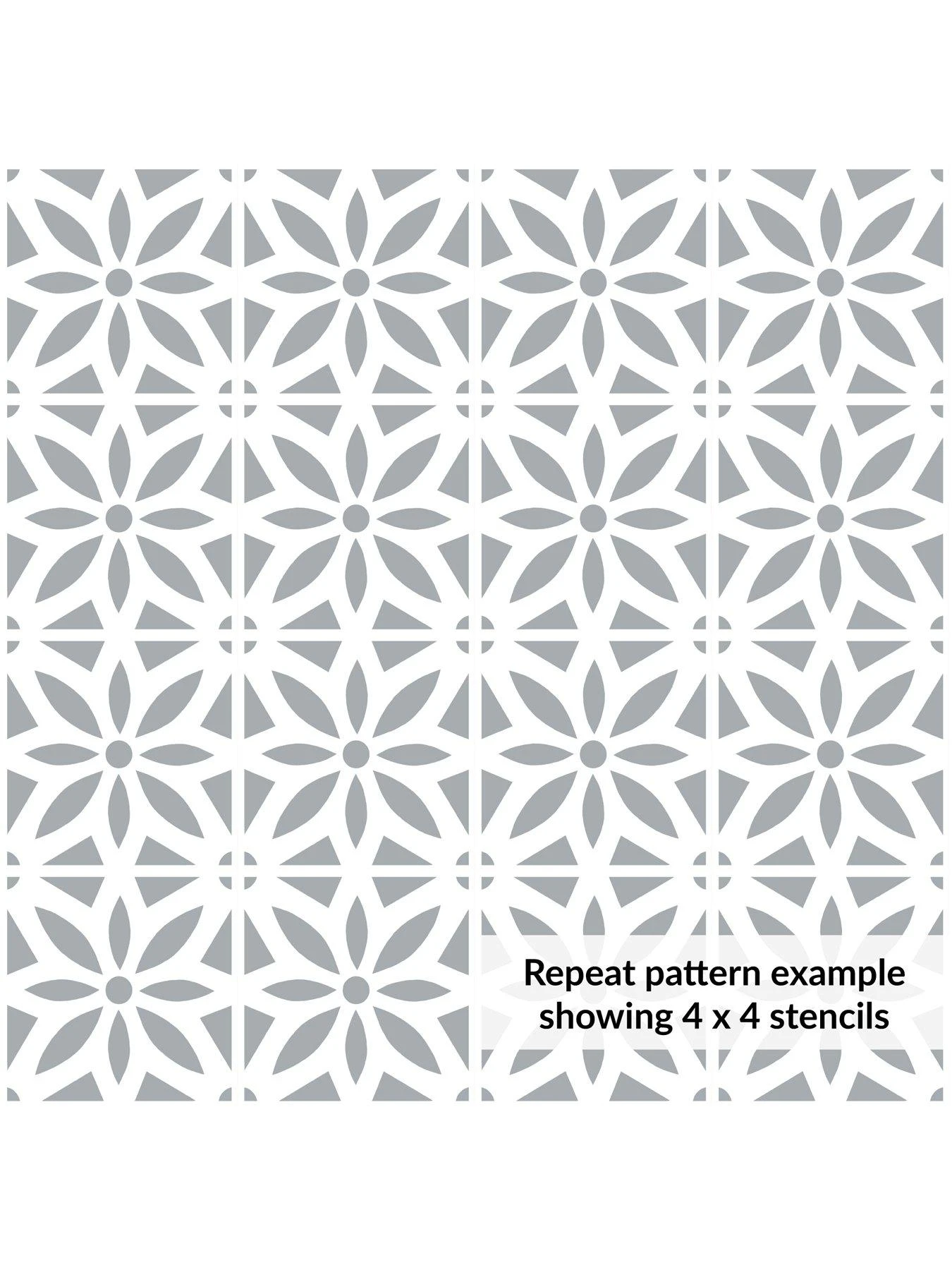 D-C-Fix Daisy Reusable Tile Stencil - 45 X 45 cm 6 D-C-Fix Daisy Reusable Tile Stencil - 45 X 45 cm - Image 6