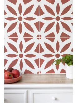 D-C-Fix Daisy Reusable Tile Stencil - 60 x 60 Cm -Rust-Oleum || d-c-fix || Harris Sales VMRN3 SQ4 0000000099 N A SLd2