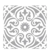 D-C-Fix Windsor Reusable Tile Stencil - 30 x 30 cm
