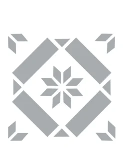 D-C-Fix Victoriana Reusable Tile Stencil - 45 X 45 Cm