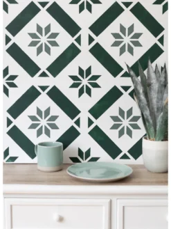 D-C-Fix Victoriana Reusable Tile Stencil - 60 X 60 cm -Rust-Oleum || d-c-fix || Harris Sales VMRNA SQ4 0000000099 N A SLd2