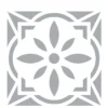 D-C-Fix Juliette Reusable Tile Stencil - 30 X 30cm
