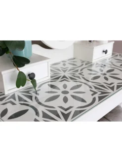 D-C-Fix Juliette Reusable Tile Stencil - 45 x 45 Cm -Rust-Oleum || d-c-fix || Harris Sales VMRNC SQ5 0000000099 N A SLd3