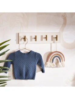 Obaby Evie Wall Hook - Cashmere