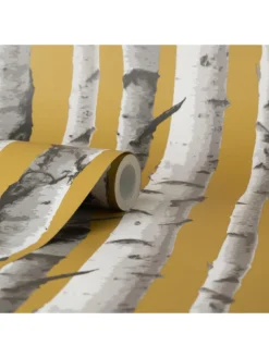 Fine Décor Birch Tree Wallpaper - Mustard 11 Fine Décor Birch Tree Wallpaper - Mustard -Rust-Oleum || d-c-fix || Harris Sales VNM98 SQ6 0000000099 N A SLd3