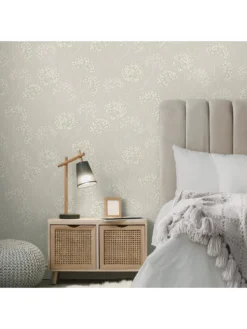 Fine Décor Grace Allium Wallpaper - Stone -Rust-Oleum || d-c-fix || Harris Sales VNM9A SQ3 0000000099 N A SLd