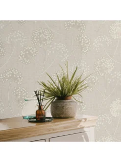 Fine Décor Grace Allium Wallpaper - Stone -Rust-Oleum || d-c-fix || Harris Sales VNM9A SQ6 0000000099 N A SLd3
