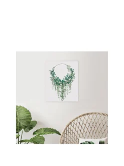 The Art Group Eucalypsus Hoop Canvas