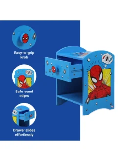Spiderman Spider Man Bedside Table -Rust-Oleum || d-c-fix || Harris Sales VNU3C SQ5 0000000020 BLUE SLd1