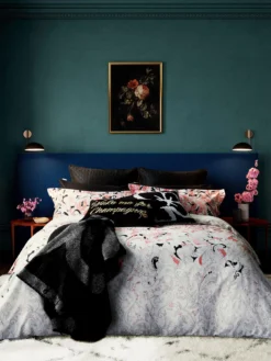 Ted Baker Paisley 100% Cotton Sateen Duvet Cover Set -Rust-Oleum || d-c-fix || Harris Sales VNVUS SQ5 0000000029 MULTI SLd2