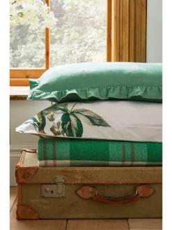 Joules Lakeside Slumber Throw - Green -Rust-Oleum || d-c-fix || Harris Sales VNVVM SQ5 0000000047 GREEN SLd2