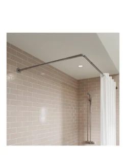 Croydex L Shaped Telescopic Rod