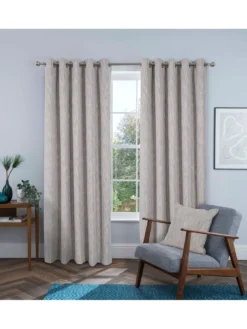 Rossi Blackout Eyelet Curtains