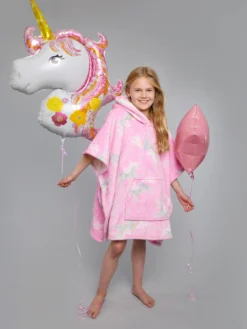 Bedlam Unicorn Pink Fleece Poncho -Rust-Oleum || d-c-fix || Harris Sales VO8JV SQ3 0000000063 PINK SLd