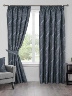 Zen Pencil Pleat Curtains 65x90