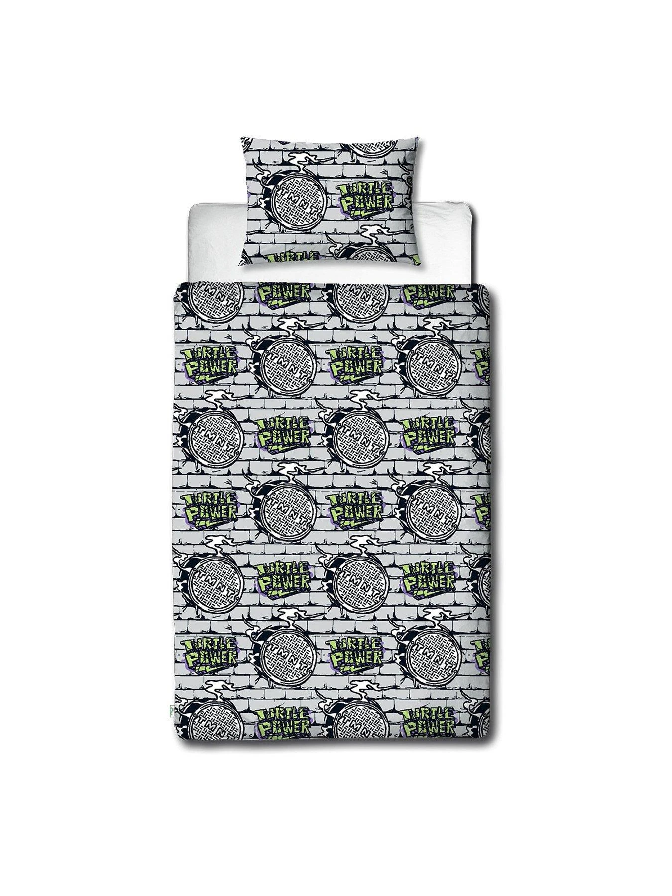 TMNT Teenage Mutant Ninja Turtles Single Rotary Duvet Cover - Multi 3 TMNT Teenage Mutant Ninja Turtles Single Rotary Duvet Cover - Multi - Image 3