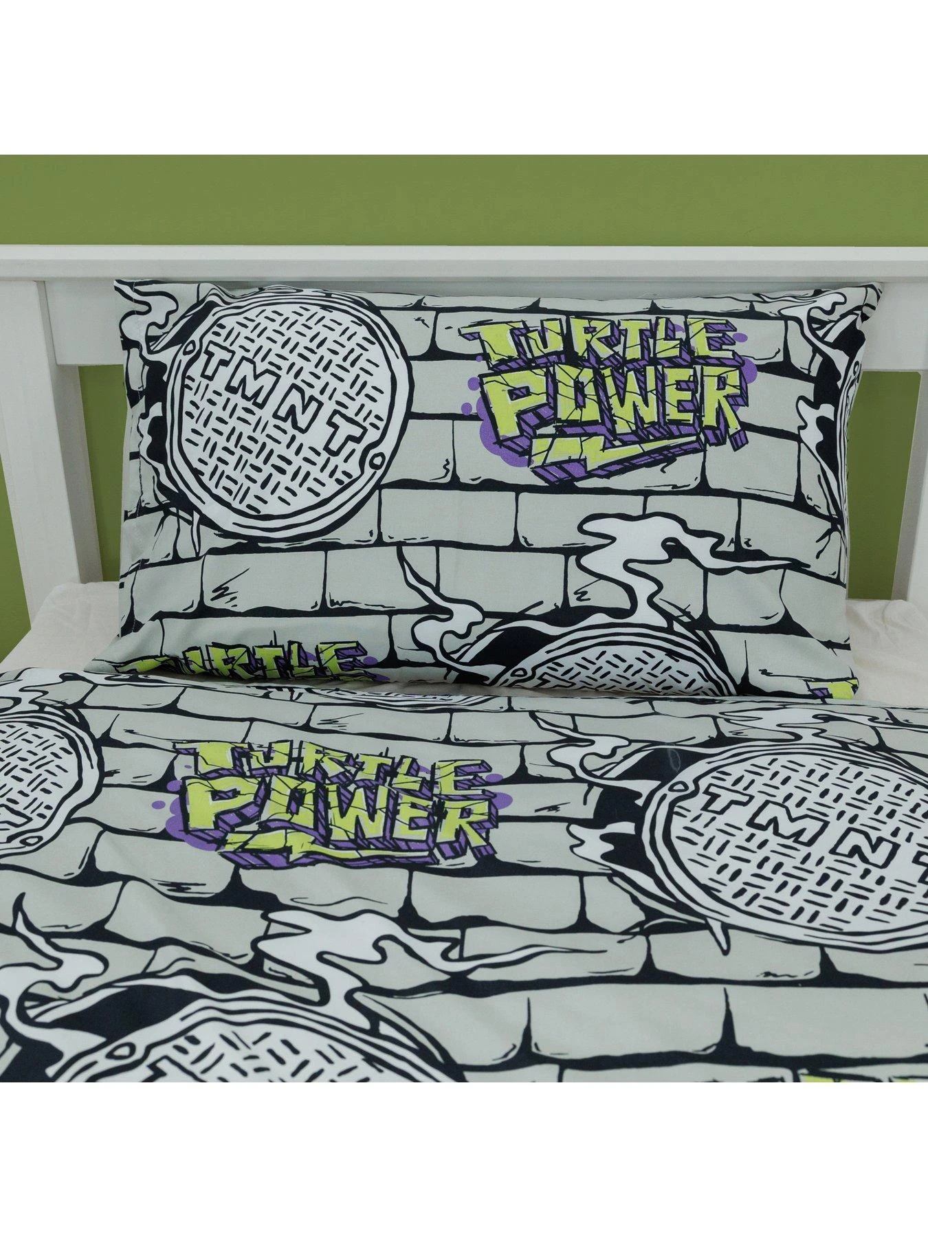 TMNT Teenage Mutant Ninja Turtles Single Rotary Duvet Cover - Multi 7 TMNT Teenage Mutant Ninja Turtles Single Rotary Duvet Cover - Multi - Image 7