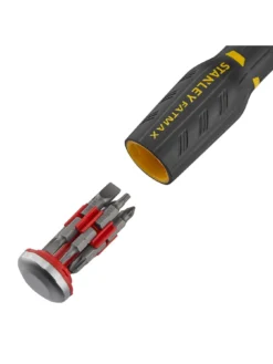 Stanley FatMax Fatmax Ratchet Screwdriver With 12 Bits -Rust-Oleum || d-c-fix || Harris Sales VP040 SQ3 0000000099 N A SLd1