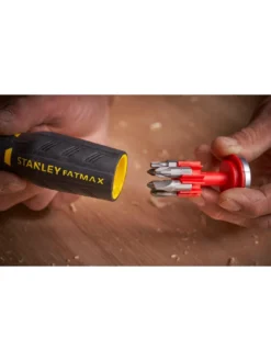 Stanley FatMax Fatmax Ratchet Screwdriver With 12 Bits -Rust-Oleum || d-c-fix || Harris Sales VP040 SQ6 0000000099 N A SLd4