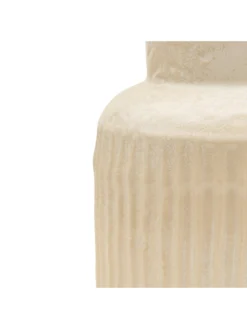 Very Home 30cm Wide Neck Ridged Vase -Rust-Oleum || d-c-fix || Harris Sales VP0IV SQ5 0000000003 NATURAL SLd3