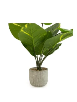 Very Home Large Faux Plant In Round Planter