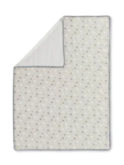 Ickle Bubba 100% Cotton Reversible Baby Blanket- Cosmic Aura