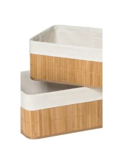 Premier Housewares Set Of Two Kankyo Bamboo Storage Boxes -Rust-Oleum || d-c-fix || Harris Sales VP8HJ SQ4 0000000088 NO COLOR SLd2