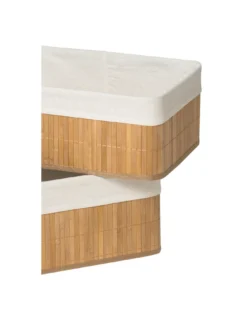 Premier Housewares Set Of Two Kankyo Bamboo Storage Boxes -Rust-Oleum || d-c-fix || Harris Sales VP8HJ SQ5 0000000088 NO COLOR SLd3