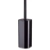 Premier Housewares Ando Black Acrylic Toilet Brush Holder