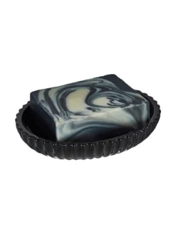Premier Housewares Ticino Brittany Black Glass Soap Dish -Rust-Oleum || d-c-fix || Harris Sales VP8JB SQ3 0000000088 NO COLOR SLd1
