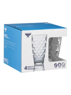 Ravenhead Essentials Disco Super Hi-Ball Tumblers – Set Of 4 -Rust-Oleum || d-c-fix || Harris Sales VPXAX SQ5 0000000088 NO COLOR SLd3