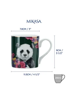 Mikasa  Wild At Heart Mug – Panda -Rust-Oleum || d-c-fix || Harris Sales VQ7F8 SQ4 0000000088 NO COLOR SLd2