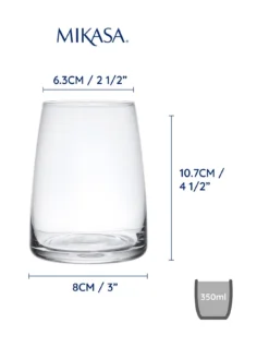 Mikasa Mk Palermo Stemless Glass 4pc -Rust-Oleum || d-c-fix || Harris Sales VQ7FJ SQ4 0000000088 NO COLOR SLd2