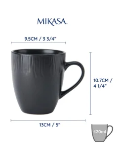 Mikasa Jardin Mugs In Midnight – Set Of 4 -Rust-Oleum || d-c-fix || Harris Sales VQ7FT SQ4 0000000088 NO COLOR SLd2