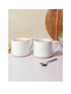 Mikasa Mk I Love You Mugs Set Of 2