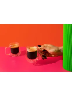 LA CAFETIERE Lc Siena Dbl Wall Espresso Glasses 2pc -Rust-Oleum || d-c-fix || Harris Sales VQ7GR SQ4 0000000088 NO COLOR SLd2