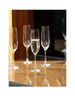 Mikasa Treviso Flute Glasses – Set Of 4
