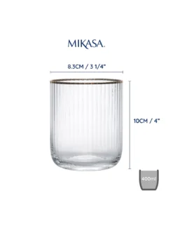 Mikasa Mk Sorrento Stemless Glass 4pc -Rust-Oleum || d-c-fix || Harris Sales VQ8DZ SQ5 0000000088 NO COLOR SLd3