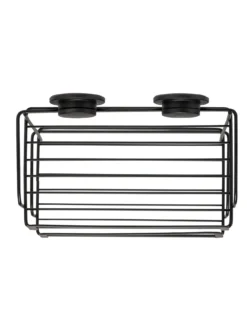 Croydex Stick 'n' Lock 2 Tier Cosmetic Basket -Rust-Oleum || d-c-fix || Harris Sales VQESQ SQ5 0000000004 BLACK SLd3