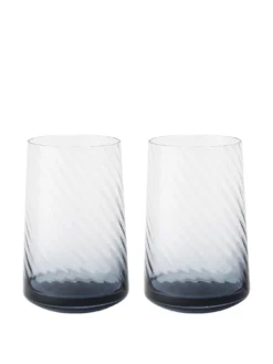Denby Modern Deco Set Of 2 Large Tumblers