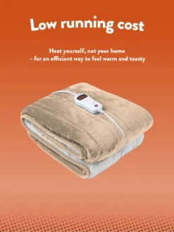Slumberdown Cosy & Snug Sherpa Fleece Heated Throw -Rust-Oleum || d-c-fix || Harris Sales VS5IV SQ7 0000000003 NATURAL SLd4